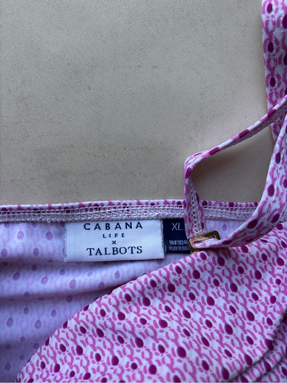 Cabana Life + Talbots bathing suit - Picture 3 of 4